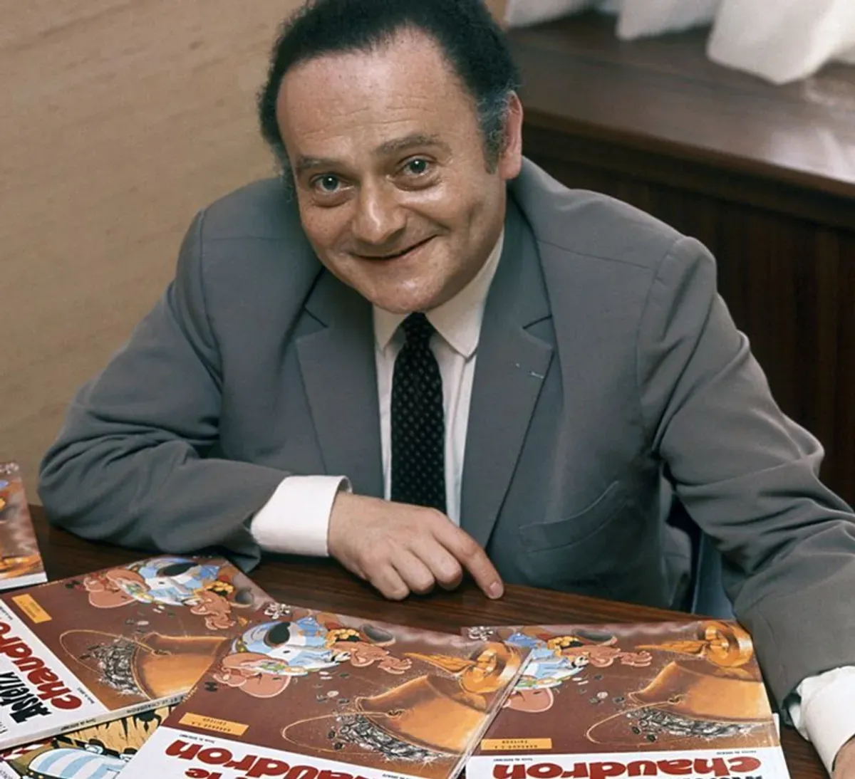 Le travail de René Goscinny (histoire de la bande dessinée, livre pour la jeunesse)